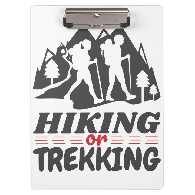 Porte-bloc Randonnée ou trekking (Devant)