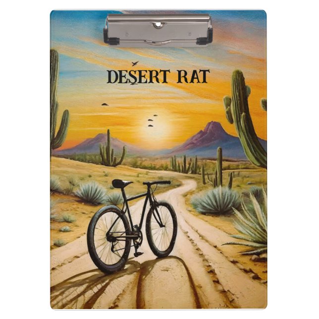 Porte-bloc Rat du désert, personnalisable (Devant)