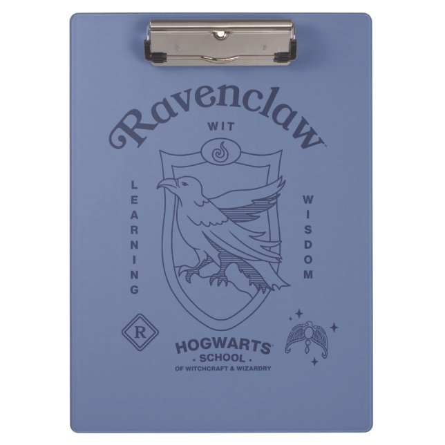 Porte-bloc RAVENCLAW™ Wit Learning Wisdom Crest (Devant)