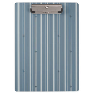 Porte-bloc Rayures de flux jet en bleu colonial