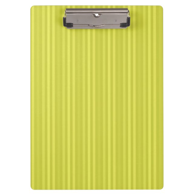 Porte-bloc Rayures Verticales Chartreuse Jaune Vert (Devant)