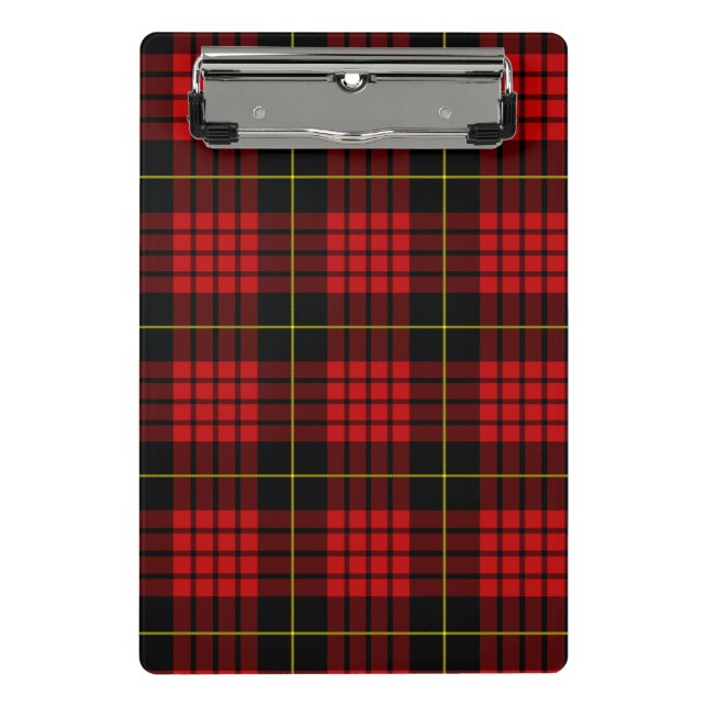 Porte-bloc Red Tartan Mini Porte - bloc (Devant)