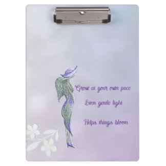 Porte-bloc Refined calm spiral clipboard 