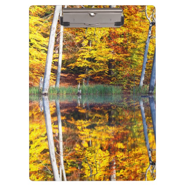 Porte-bloc Réflexion d'automne (Devant)