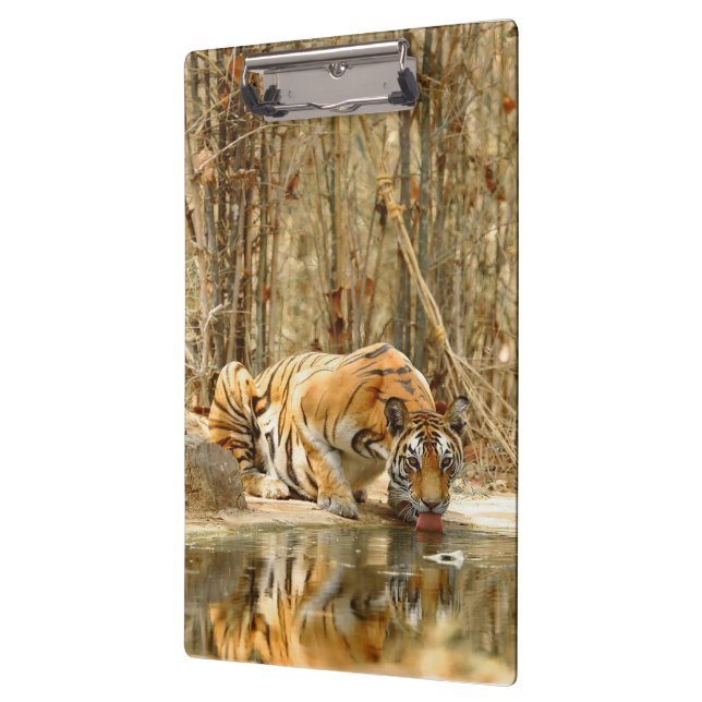 Porte-bloc Réflexion du tigre (Gauche)