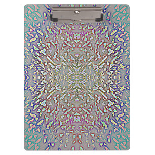 Porte-bloc Réflexions lumineuses colorées