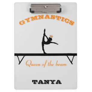 Porte-bloc Reine de la Couronne de Gymnastique de Poutre