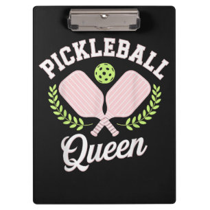 Porte-bloc Reine de Pickleball Joueuse de Pickleball Drôle