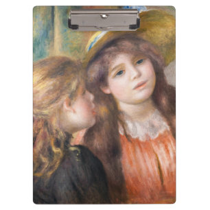 Porte-bloc Renoir - Portrait de deux petites filles