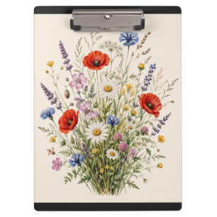 Porte-bloc Restez Sauvage Herbes Sauvages Vintage Design Bo