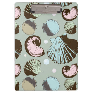 Porte-bloc Rétro motif de coquillage