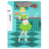 Rétro panneau d'agrafe de cuisine