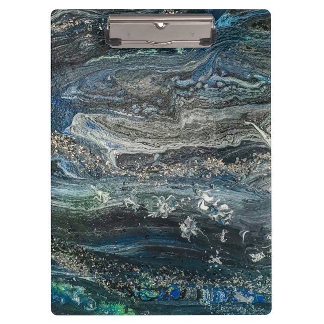 Porte-bloc Rêves de la peinture abstraite Ocean'20 (Devant)
