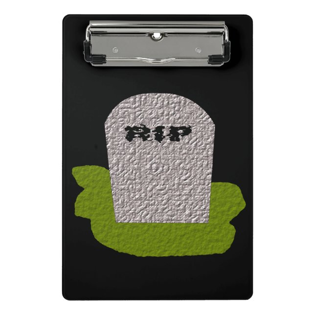 Porte-bloc RIP Tombstone Mini Porte - bloc (Devant)