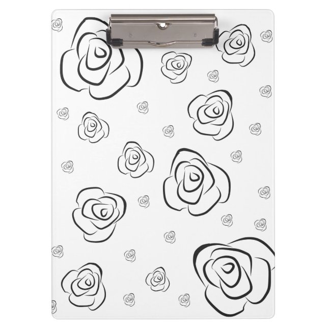 Porte-bloc Rose (Devant)