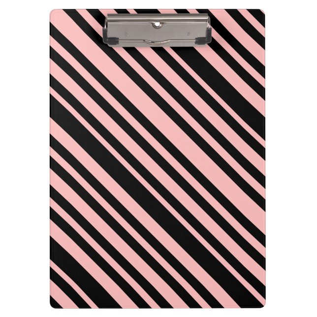 Porte-bloc Rose et Noir (Devant)