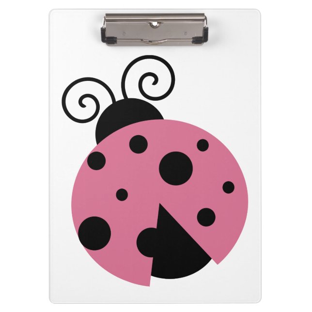 Porte-bloc Rose Ladybug (Devant)