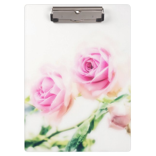 Porte-bloc Rose rose (Devant)