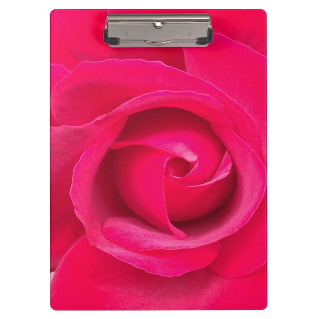 Porte-bloc Rose rose rouge romantique (Devant)