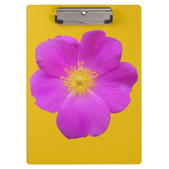 Porte-bloc Rose sauvage 2 (Devant)