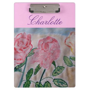 Porte-bloc Roses d'été Abstraits