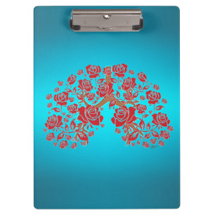 Porte-bloc Roses et espoir