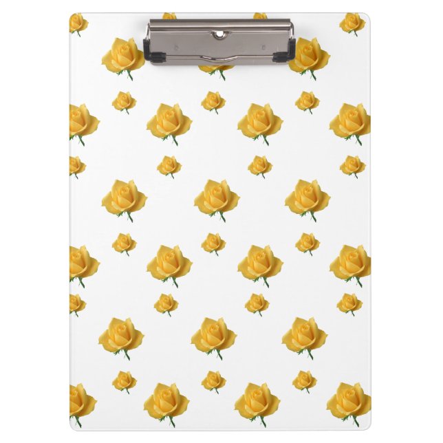 Porte-bloc Roses jaunes (Devant)