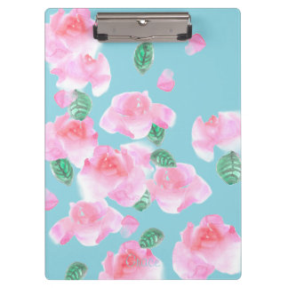 Porte-bloc Roses roses roses gaies