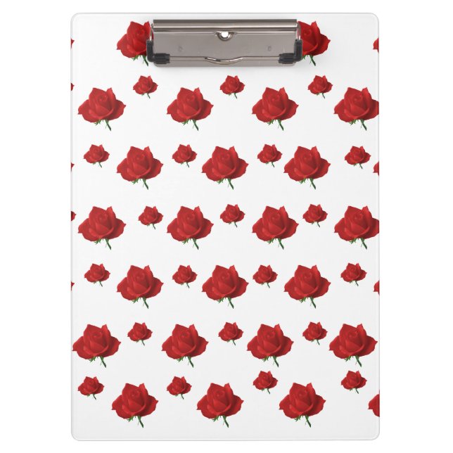 Porte-bloc Roses rouges (Devant)