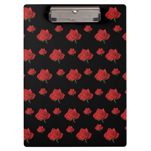 Porte-bloc Roses rouges (Devant)