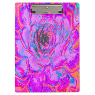 Porte-bloc Rosette de Sedum Succulent Violet et Magenta