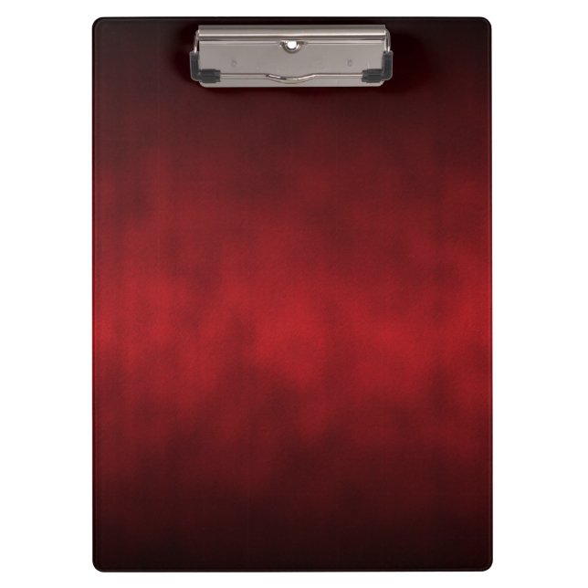Porte-bloc Rouge Artsy Gothique Ombre (Devant)