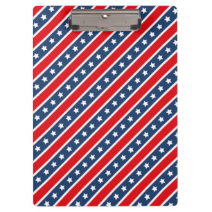 Porte-bloc Rouge, Blanc & Bleu Patriotique USA Étoiles et Ray