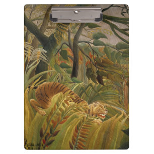 Porte-bloc Rousseau Jungle Tropical Tiger Art