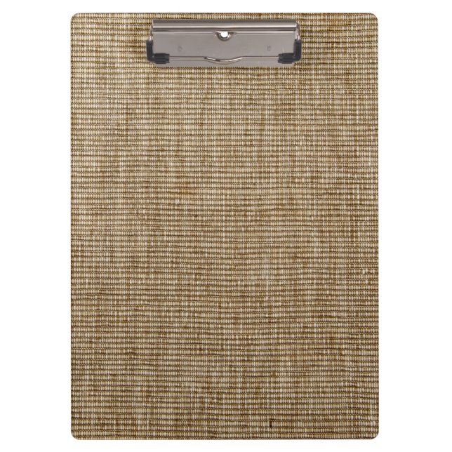 Porte-bloc Rustique Burlap Motif naturel Porte - bloc - Bois (Devant)