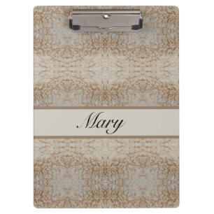 Porte-bloc Rustique Luxe Laine de mouton psychédélique pers