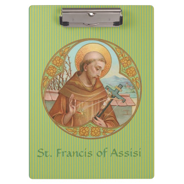 Porte-bloc Saint François d'Assise (BK 002) (Devant)