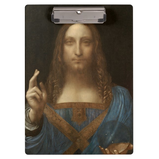 Porte-bloc Salvator Mundi (Sauveur du Monde) (da Vinci) (Devant)