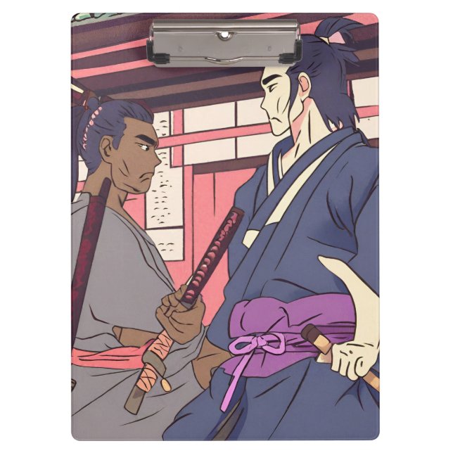 Porte-bloc samouraï (Devant)