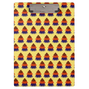 Porte-bloc Sapin de Noël multicolore - Presse-papiers