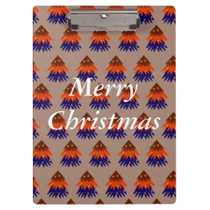 Porte-bloc Sapin de Noël multicolore - Presse-papiers