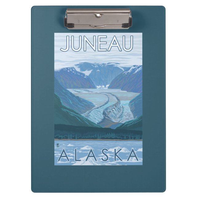 Porte-bloc Scène de glacier - Juneau, Alaska (Devant)
