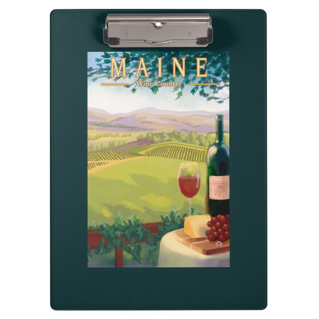 Porte-bloc Scène de pays de MaineWine (Devant)
