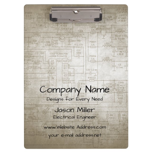 Porte-bloc Schémas électriques (Devant)