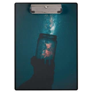 Porte-bloc Science du Cosmos dans un Porte - bloc Jar