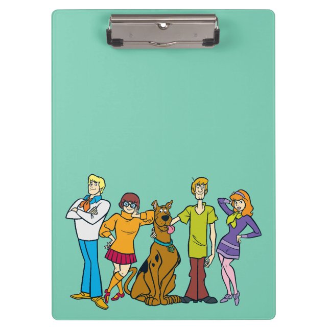 Porte-bloc Scooby-Doo | Gang 14 entier Mystery Inc (Devant)