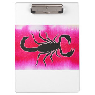 Porte-bloc scorpio rose