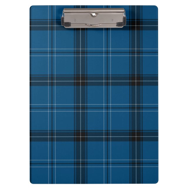 Porte-bloc Scottish Ramsay Blue Tartan (Devant)