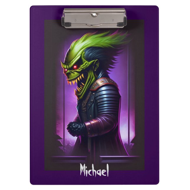 Porte-bloc Screamin' Demon Heavy Metal Art (Devant)