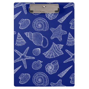 Porte-bloc Shell bleu lumineux modèlent